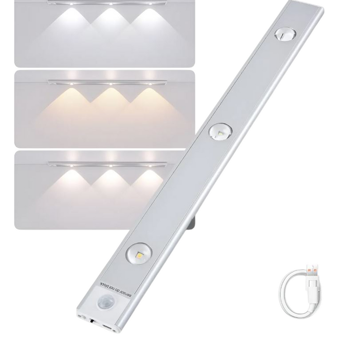 LAMPARA LED CON SENSOR DE MOVIMIENTO 100 cm