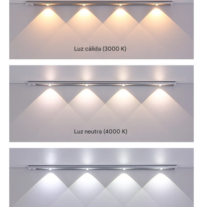 LAMPARA LED CON SENSOR DE MOVIMIENTO 100 cm